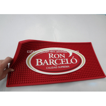 supper quality bar mats, good soft pvc beer spill runners, artistic beer drip mats